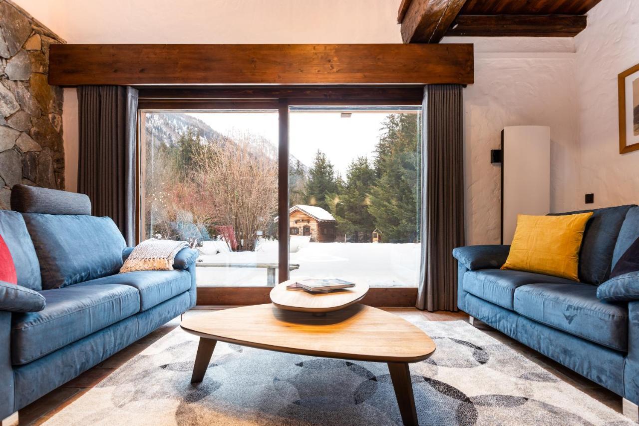 Chalet Les Praz - 280Sqm - Sauna Cinema Fitness - 5 Bedrooms In Heart Of Les Praz - By Cozee Rentals Chamonix Eksteriør bilde
