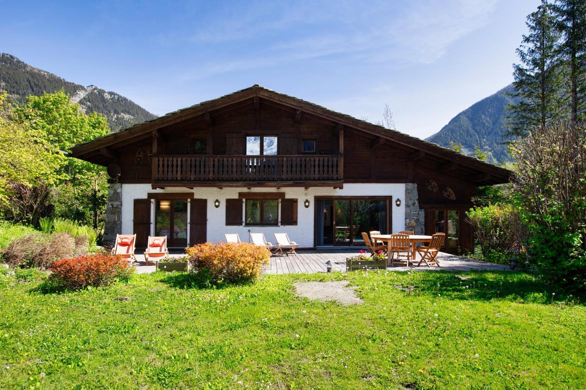 Chalet Les Praz - 280Sqm - Sauna Cinema Fitness - 5 Bedrooms In Heart Of Les Praz - By Cozee Rentals Chamonix Eksteriør bilde